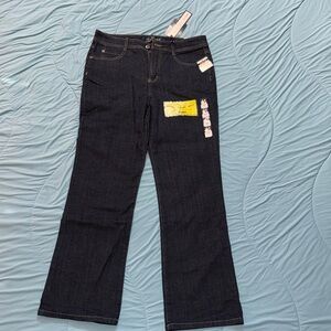 Gloria Vanderbilt Dark Blue Flare Jeans